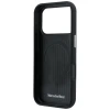 Чохол Mercedes Leather Semi Wrap Wood Effect для iPhone 17 Pro Max Black (MEHMP17X25PFWGRK)