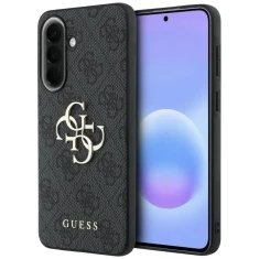Чохол Guess Leather 4G Metal Logo для Samsung Galaxy A37 5G Black (GUHCSA374GMGGR)