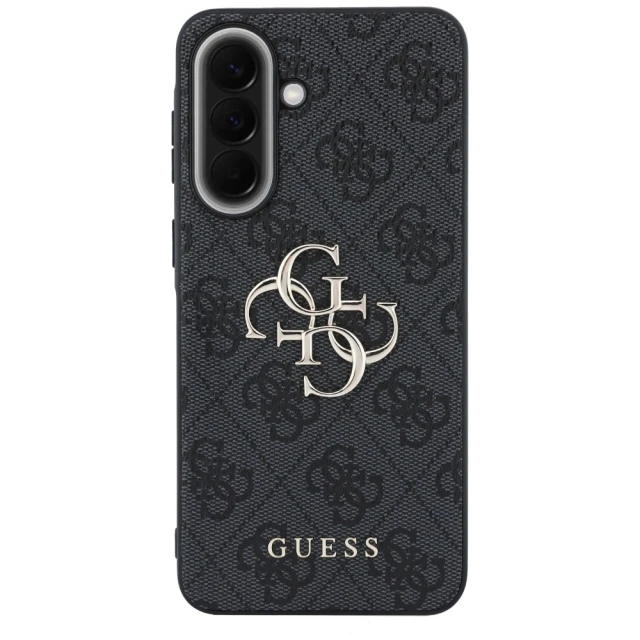 Чохол Guess Leather 4G Metal Logo для Samsung Galaxy A57 5G Чорний (GUHCSA574GMGGR)