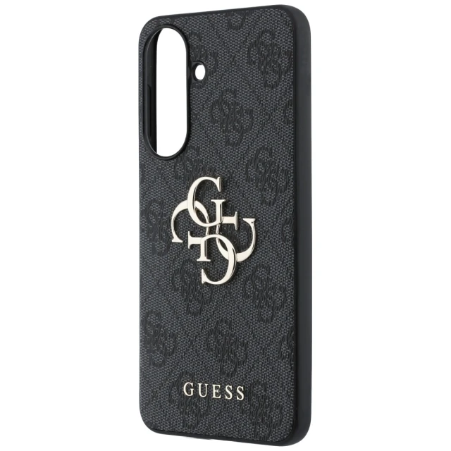 Чохол Guess Leather 4G Metal Logo для Samsung Galaxy A57 5G Чорний (GUHCSA574GMGGR)