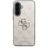 Чохол Guess Leather 4G Metal Logo для Samsung Galaxy A57 5G Рожевий (GUHCSA574GMGPI)
