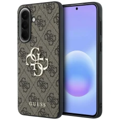 Чохол Guess Leather 4G Metal Logo для Samsung Galaxy A37 5G Brown (GUHCSA374GMGBR)