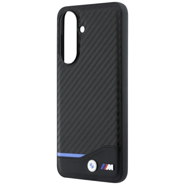 Чехол BMW M Carbon для Samsung Galaxy A57 5G Черный (BMHCSA5722NBCK)