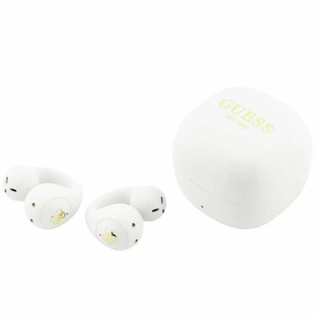 Наушники Guess Mini Classic White (GUTWSW85LEEH)