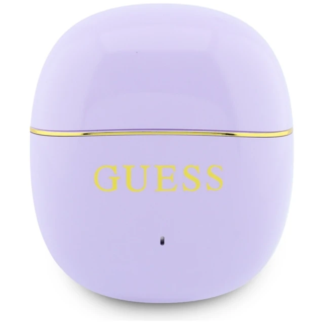 Навушники Guess TWS Glossy Gold Line Classic Purple (GUTWSG3HGECU)