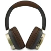 Наушники Guess Bluetooth ENC Rectangle Metal Script Brown (GUBHV28HGCSMW)