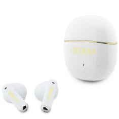 Навушники Guess Glossy Gold Line Classic White (GUTWSG3HGECH)