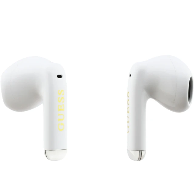 Навушники Guess Glossy Gold Line Classic White (GUTWSG3HGECH)