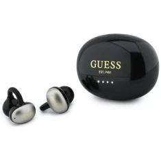 Навушники Guess Metalic Finish Electropated Parts Classic Logo Black (GUTWSOL3MEGK)