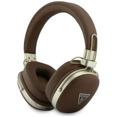 Навушники Guess Bluetooth ENC Metal Grained Triangle Logo Brown (GUBHP72PGTCSW)