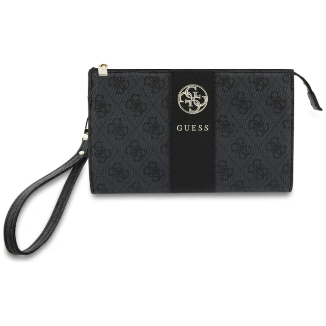 Сумка для телефону Guess 4G with Round 4G & Classic Logos Stripe Black (GUWP6PG4S4RK)