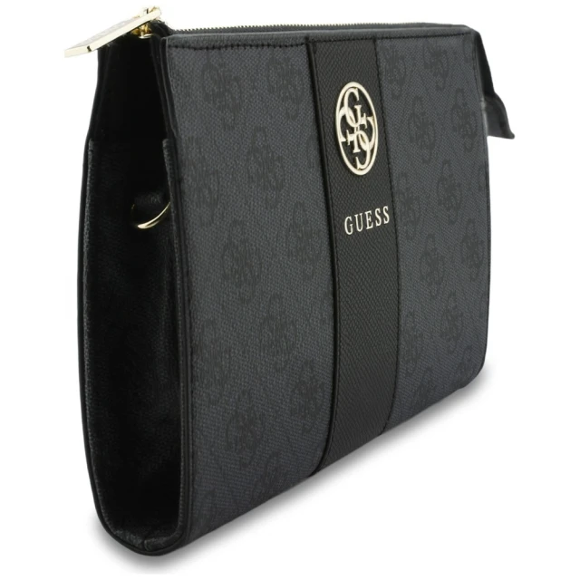 Сумка для телефону Guess 4G with Round 4G & Classic Logos Stripe Black (GUWP6PG4S4RK)
