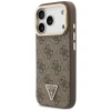Чохол Guess 4G PU Triangle Logo & Stand Camera для iPhone 18 Pro | 17 Pro Brown (GUHMP18LPCS4GPTW)