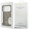 Чохол Guess 4G PU Triangle Logo & Stand Camera для iPhone 18 Pro | 17 Pro Brown (GUHMP18LPCS4GPTW)