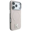 Чохол Karl Lagerfeld Grained Embossed Ring & Kameo Logo для iPhone 18 Pro Max | 17 Pro Max Beige (KLHMP18X6PWBKECE)