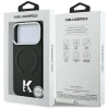Чохол Karl Lagerfeld Grained Embossed Ring & Kameo Logo для iPhone 18 Pro | 17 Pro Black (KLHMP18L6PWBKECK)