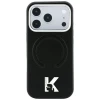 Чохол Karl Lagerfeld Grained Embossed Ring & Kameo Logo для iPhone 18 Pro Max | 17 Pro Max Black (KLHMP18X6PWBKECK)