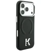 Чохол Karl Lagerfeld Grained Embossed Ring & Kameo Logo для iPhone 18 Pro Max | 17 Pro Max Black (KLHMP18X6PWBKECK)