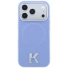 Чохол Karl Lagerfeld Grained Embossed Ring & Kameo Logo для iPhone 18 Pro | 17 Pro Blue (KLHMP18L6PWBKECB)