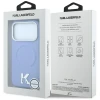 Чохол Karl Lagerfeld Grained Embossed Ring & Kameo Logo для iPhone 18 Pro | 17 Pro Blue (KLHMP18L6PWBKECB)