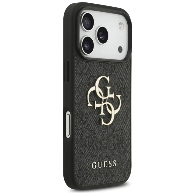 Чохол Guess 4G Big Logo для iPhone 18 Pro | 17 Pro Black (GUHCP18L4GMGGR)
