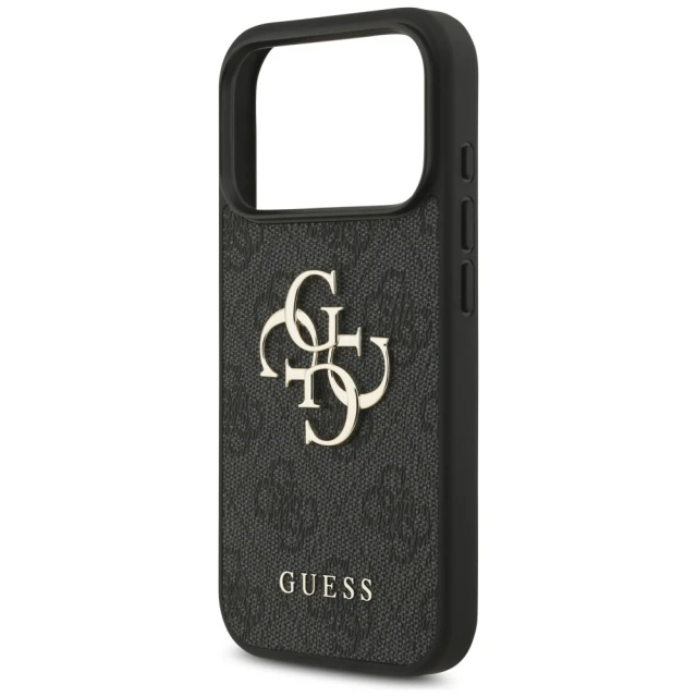 Чохол Guess 4G Big Logo для iPhone 18 Pro | 17 Pro Black (GUHCP18L4GMGGR)