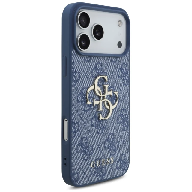 Чохол Guess 4G Big Logo для iPhone 18 Pro Max | 17 Pro Max Blue (GUHCP18X4GMGBL)