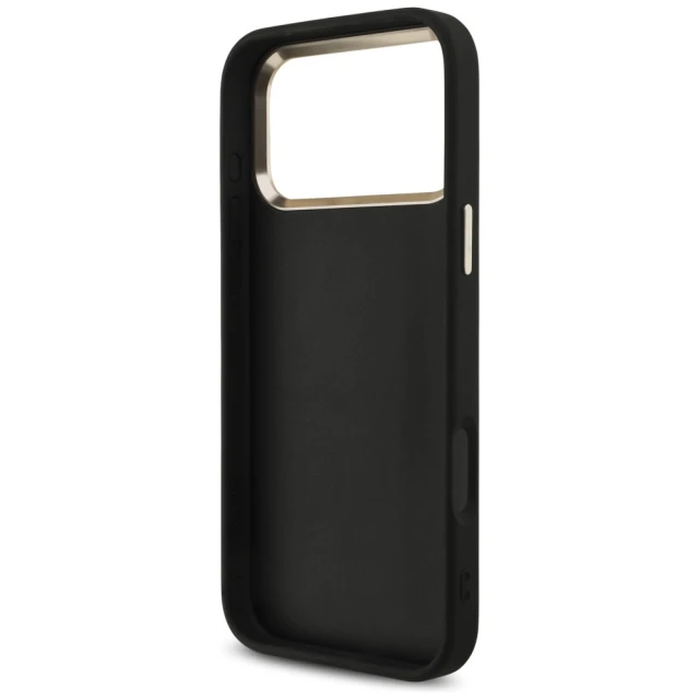 Чохол Guess 4G Big 4G Classic Logo для iPhone 18 Pro Max | 17 Pro Max Black Gold (GUHCP18X4GMGCGR)