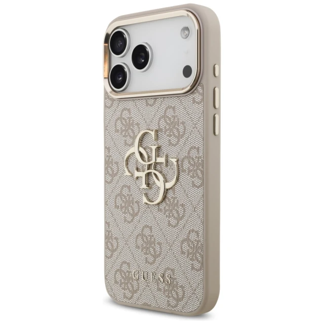 Чохол Guess 4G Big 4G Classic Logo для iPhone 18 Pro Max | 17 Pro Max Pink Gold (GUHCP18X4GMGCPI)