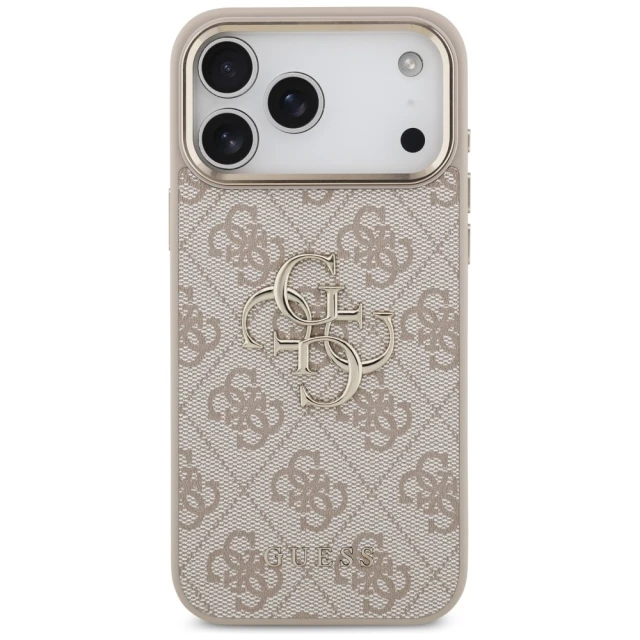 Чохол Guess 4G Big 4G Classic Logo для iPhone 18 Pro Max | 17 Pro Max Pink Gold (GUHCP18X4GMGCPI)