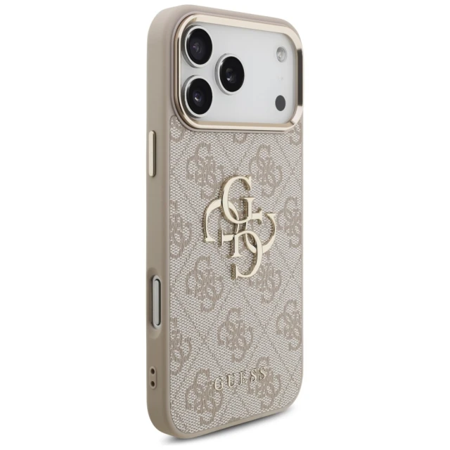 Чохол Guess 4G Big 4G Classic Logo для iPhone 18 Pro Max | 17 Pro Max Pink Gold (GUHCP18X4GMGCPI)