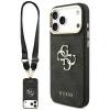 Чохол Guess 4G Big 4G Classic Logo Big Strap Metal Buttons для iPhone 18 Pro Max | 17 Pro Max Black (GUHCP18XP4G4BCSK)