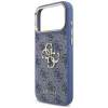 Чохол Guess 4G Big 4G Classic Logo Big Strap Metal Buttons для iPhone 18 Pro Max | 17 Pro Max Blue (GUHCP18XP4G4BCSB)