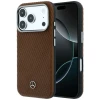 Чохол Mercedes Leather Semi Wrap Wood Effect для iPhone 18 Pro | 17 Pro Camel (MEHMP18L25PFWWPCA)