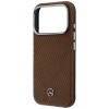 Чохол Mercedes Leather Semi Wrap Wood Effect для iPhone 18 Pro | 17 Pro Camel (MEHMP18L25PFWWPCA)