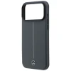Чохол Mercedes Leather Semi Wrap with Iconic Line для iPhone 18 Pro | 17 Pro Grey (MEHMP18L25PFWSTA)