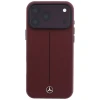 Чохол Mercedes Leather Semi Wrap Iconic Line для iPhone 18 Pro | 17 Pro Red (MEHMP18L25PFWSTR)