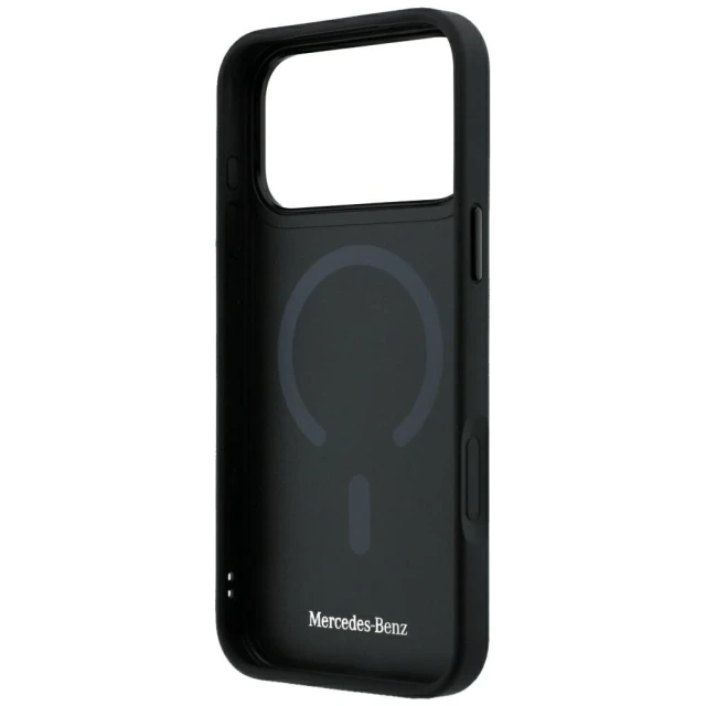 Чехол Mercedes Leather 3D для iPhone 18 Pro Max | 17 Pro Max Black (MEHMP18X25PEMMOK)