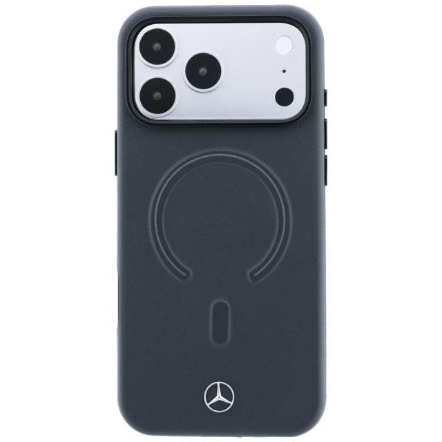 Чохол Mercedes Leather 3D для iPhone 18 Pro Max | 17 Pro Max Grey (MEHMP18X25PEMMOA)