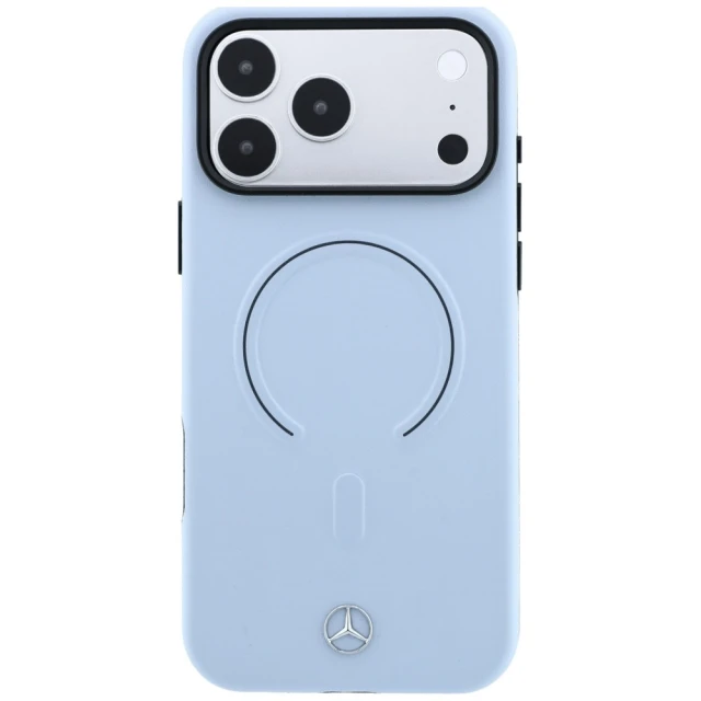 Чохол Mercedes Leather 3D для iPhone 18 Pro Max | 17 Pro Max Blue (MEHMP18X25PEMMOB)
