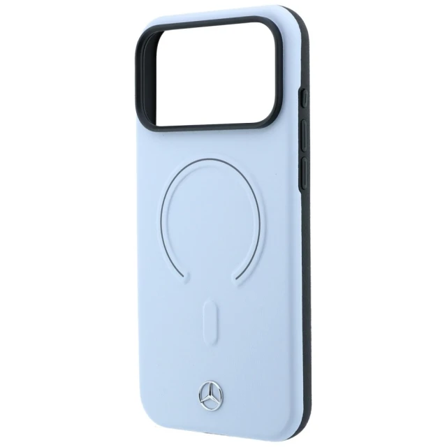 Чохол Mercedes Leather 3D для iPhone 18 Pro Max | 17 Pro Max Blue (MEHMP18X25PEMMOB)