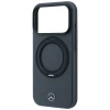 Чохол Mercedes Leather with Ring Stand для iPhone 18 Pro | 17 Pro Grey (MEHMP18L25PRSMOA)