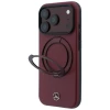 Чохол Mercedes Leather with Ring Stand для iPhone 18 Pro Max | 17 Pro Max Burgundy (MEHMP18X25PRSMOR)