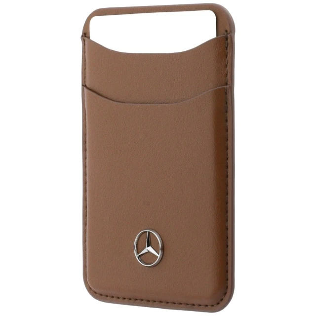 Чохол Mercedes Grill Pattern Leather + Wallet для iPhone 18 Pro Max | 17 Pro Max Beige (MEHMBWP18X25PWPCA)