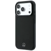 Чохол Mercedes Grill Pattern Leather для iPhone 18 Pro | 17 Pro Black (MEHMBWP18L25PWPK)
