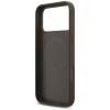 Чохол Guess Leather 4G Triangle Strass для iPhone 18 Pro Max | 17 Pro Max Brown (GUHMP18XP4TDPW)