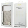 Чохол Guess Leather 4G Triangle Strass для iPhone 18 Pro Max | 17 Pro Max Pink (GUHMP18XP4TDPP)