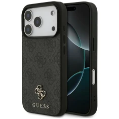 Чехол Guess 4G Small Classic Logo для iPhone 18 Pro | 17 Pro Black (GUHMP18LP4SM4MK)