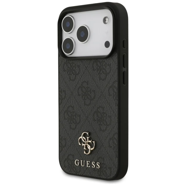 Чохол Guess 4G Small Classic Logo для iPhone 18 Pro | 17 Pro Black (GUHMP18LP4SM4MK)