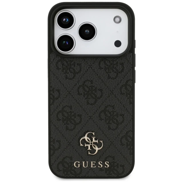 Чохол Guess 4G Small Classic Logo для iPhone 18 Pro | 17 Pro Black (GUHMP18LP4SM4MK)